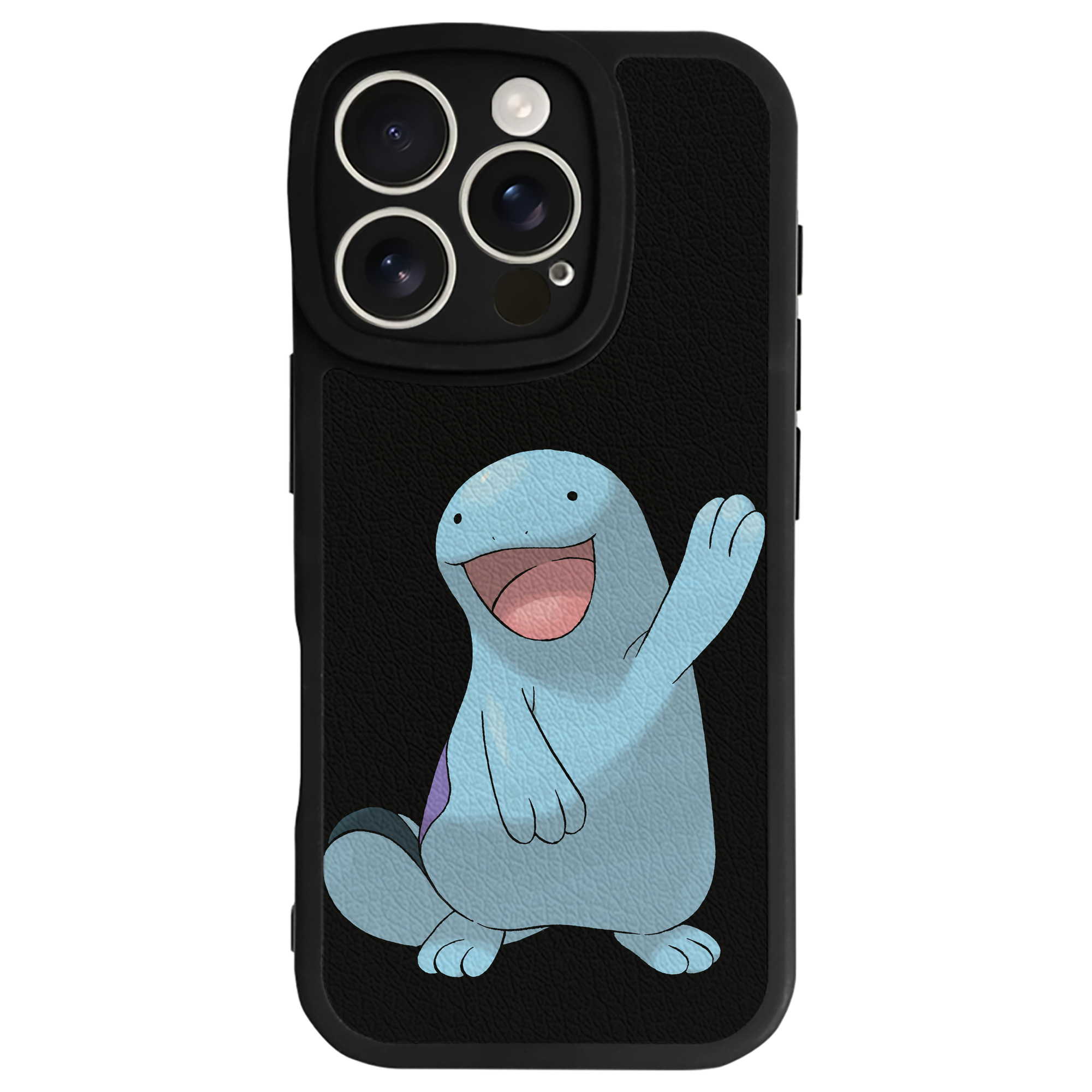 （画像用） ポケットモンスター Pokémon 【iPhone 16シリーズ対応】シリコンスマホケース（レザー調） 材質：シリコン